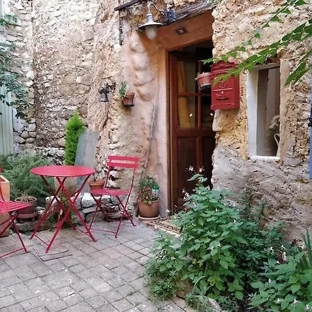 Maisonnette Au Pied Du Mont Ventoux Ste Colombe Bedoin Exterior photo